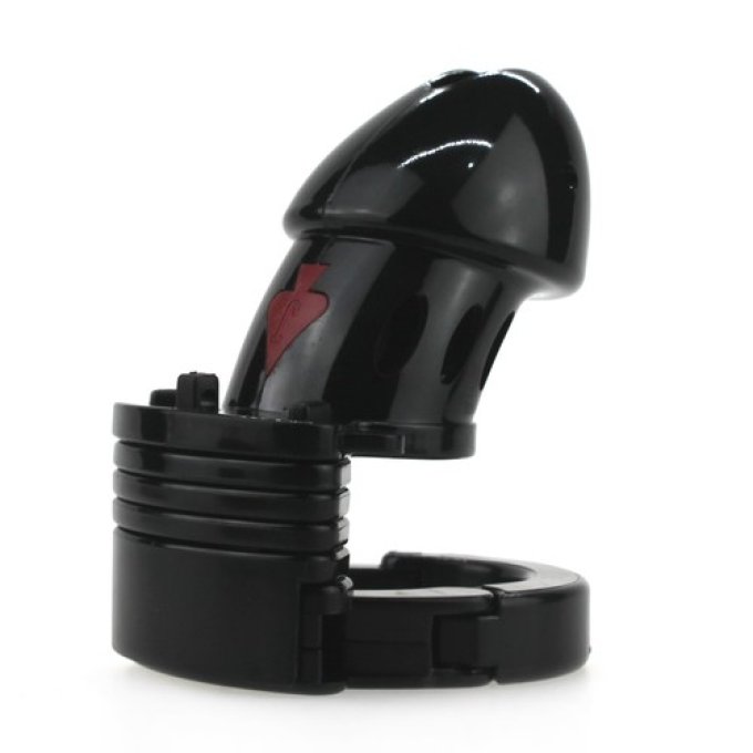 Cage de chasteté PIQUE 10 x 3.5 cm Noire