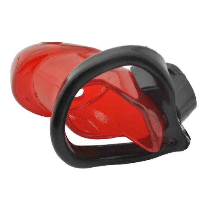 Cage de chasteté Rickers 9 x 3cm Rouge