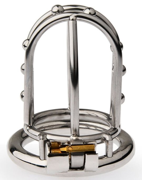 Cage de chasteté Right Pearly 7 x 3.5cm