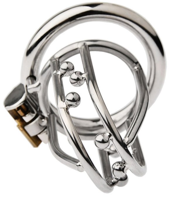 Cage de chasteté Right Pearly 7 x 3.5cm