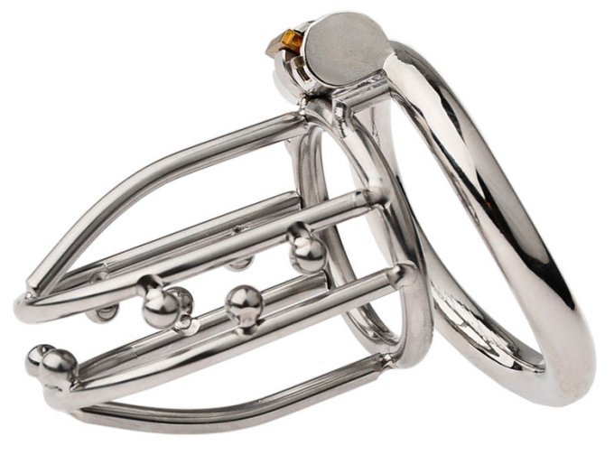 Cage de chasteté Right Pearly 7 x 3.5cm