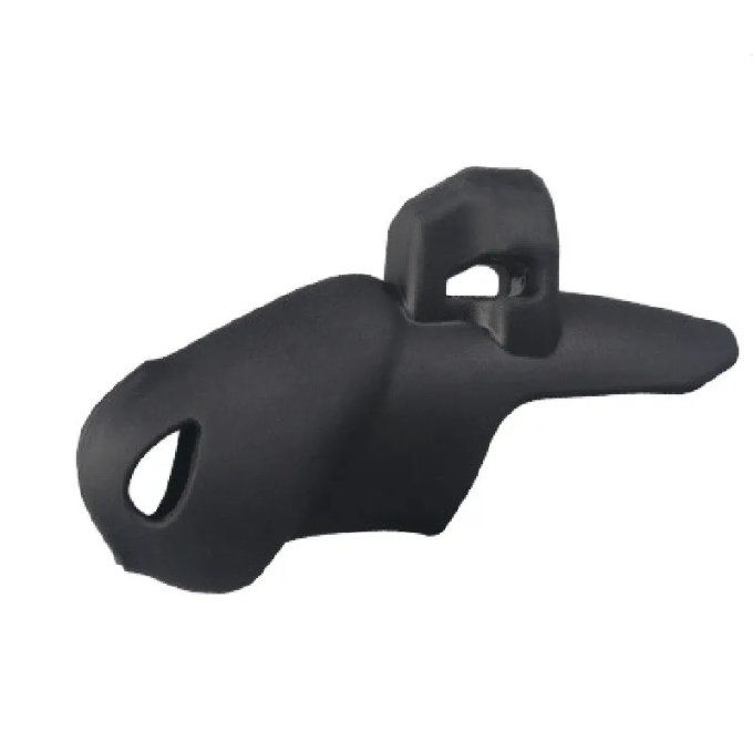 Cage de Chasteté Silicone Flexty S 9 x 3.5cm Noire