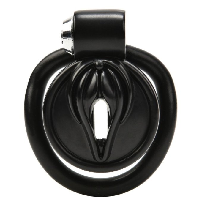 Cage de Chasteté Sissy Clit 2.5 x 3.8 cm Noir