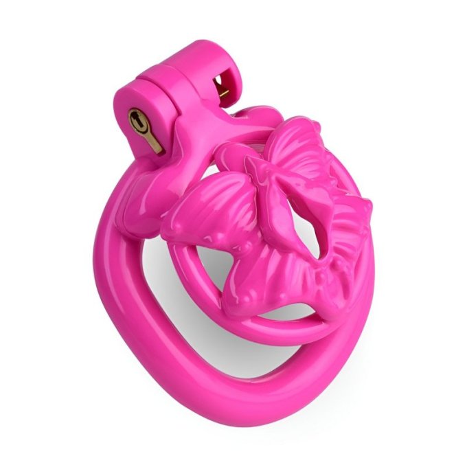 Cage de Chasteté Sissy Fly 3.5 x 3.5cm Rose