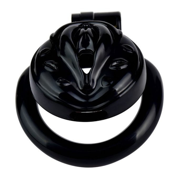 Cage de Chasteté Sissy Kiss 3.5 x 3.8cm Noir