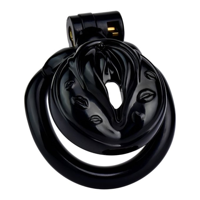 Cage de Chasteté Sissy Kiss 3.5 x 3.8cm Noir