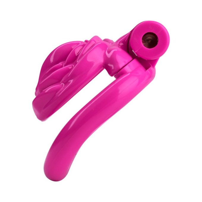 Cage de Chasteté Sissy Rose 3.5 x 3.5 cm Rose