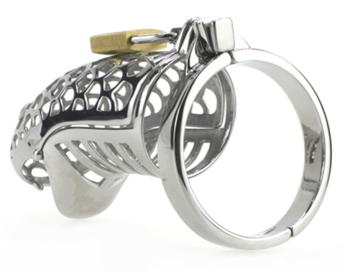 Cage de chasteté Snake Head 7.5 x 3.2 cm