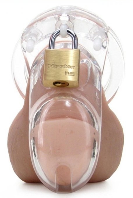 Cage de chasteté Transparente