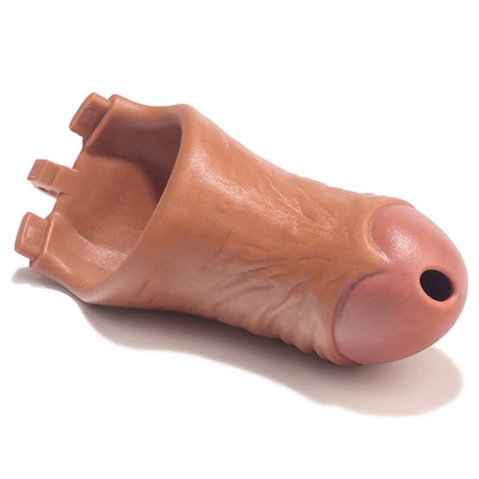 Cage Dick Marron XL 12.5 x 3.5cm