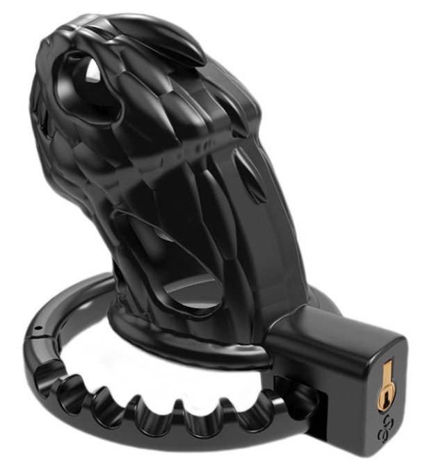 Cage Dinocock 10 x 3.7 cm Noire