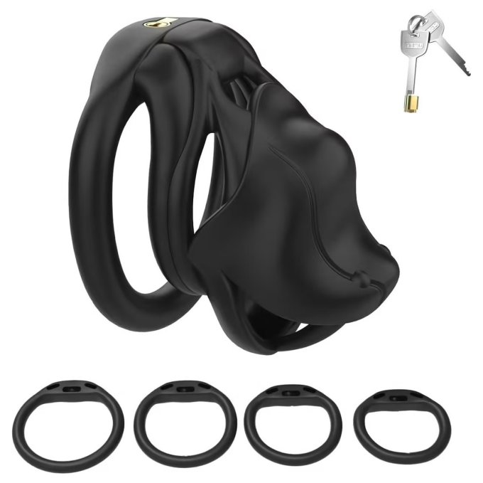 Cage Hiptam Noire S 7 x 3.2cm
