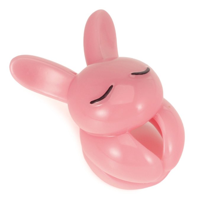 Cage Lapin 4.5 x 3 cm Rose