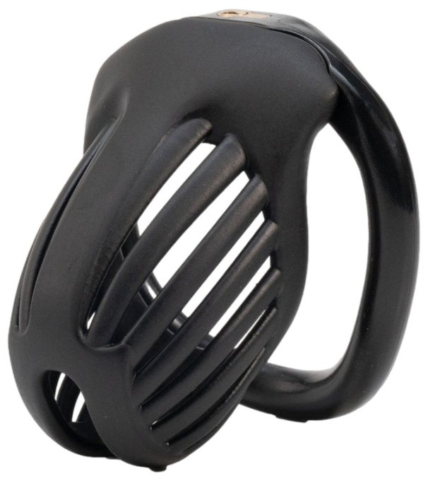 Cage Lineath 6 x 3.2 cm Noire