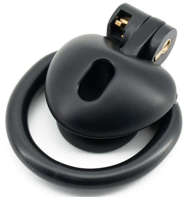 Cage Mini Heart 0.5 x 2.6 cm Noire
