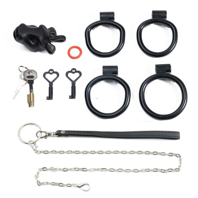 Cage Minodick 6 x 3 cm Noire