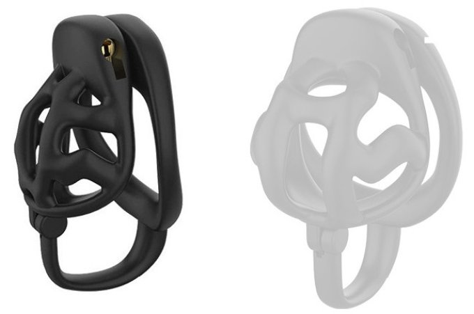 Cage SplitLock Noire S 4 x 3.5cm