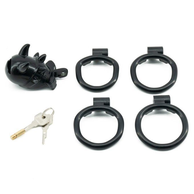 Cage Vikya 7.5 x 3.2 cm Noire