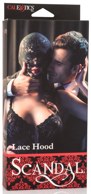 Cagoule en Dentelle Scandal Noire