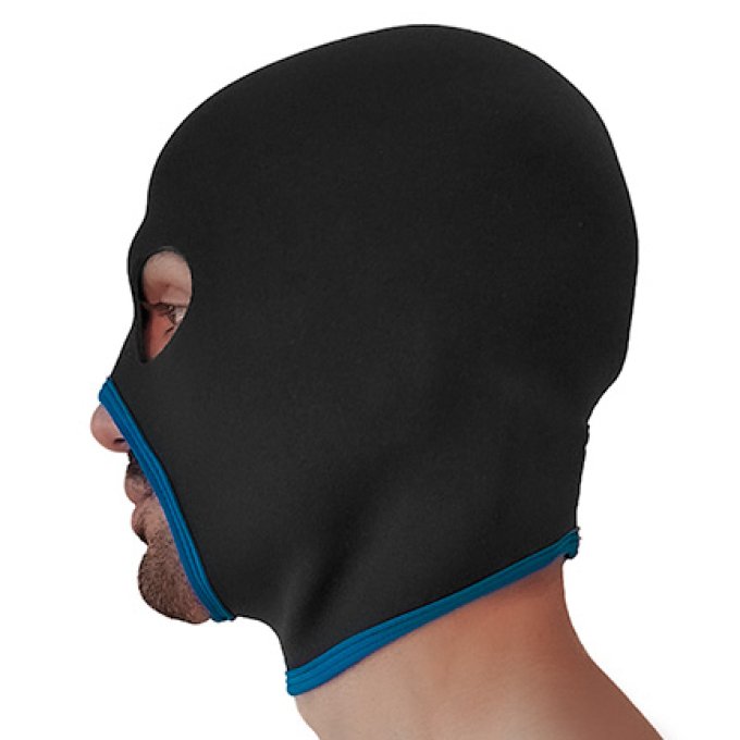 Cagoule Eyes Face Brutus Noire-Bleue