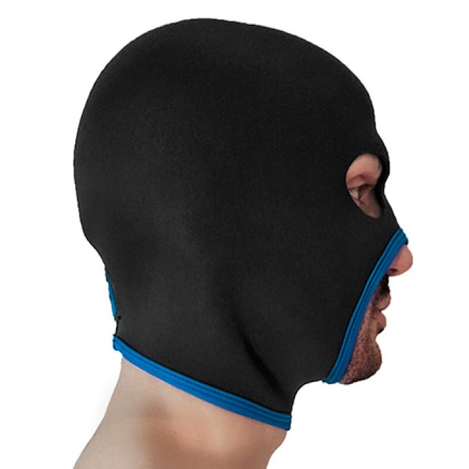 Cagoule Eyes Face Brutus Noire-Bleue