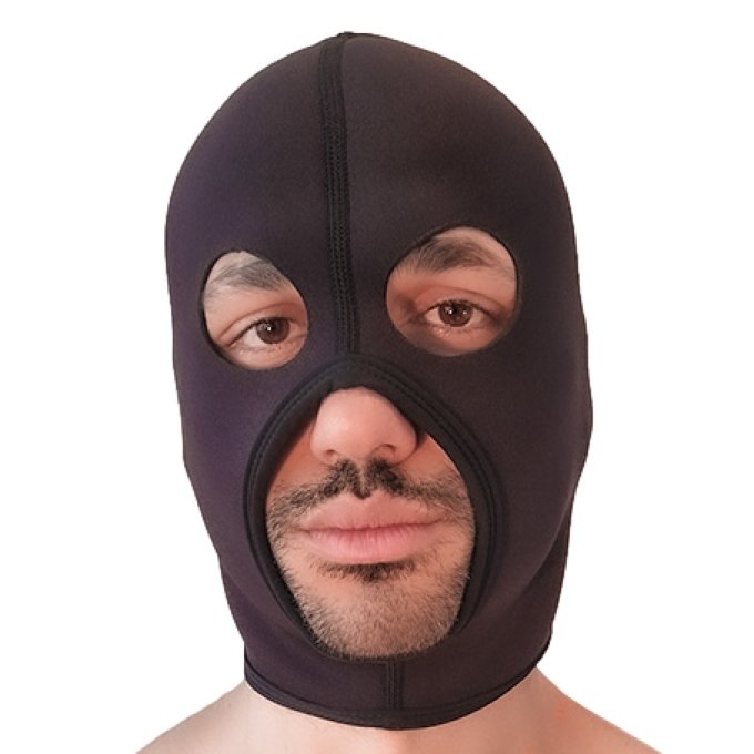 Cagoule Eyes Face Brutus Noire