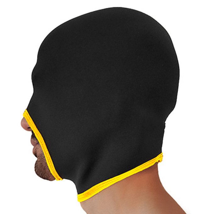 Cagoule Face Fucker Brutus Noire-Jaune