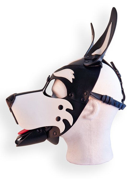 Cagoule Puppy Hood Noire et Blanche