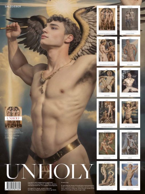 Calendrier 2026 F.G. Borghi Björn Koll : Unholy