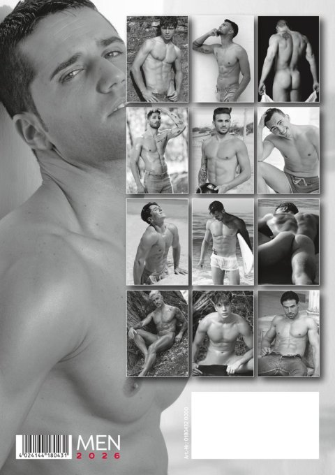 Calendrier 2026 Pin-up Soft men