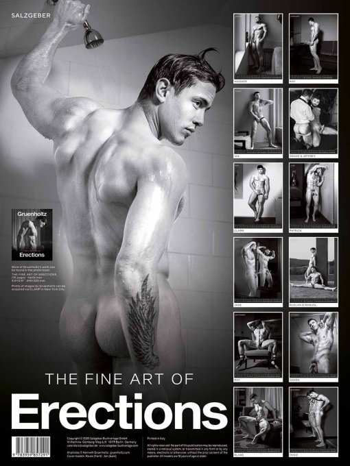 Calendrier 2026 The fine art of erections Gruenholtz