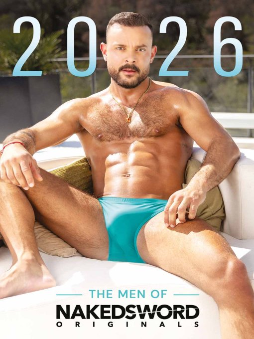 Calendrier 2026 The men of Naked Sword