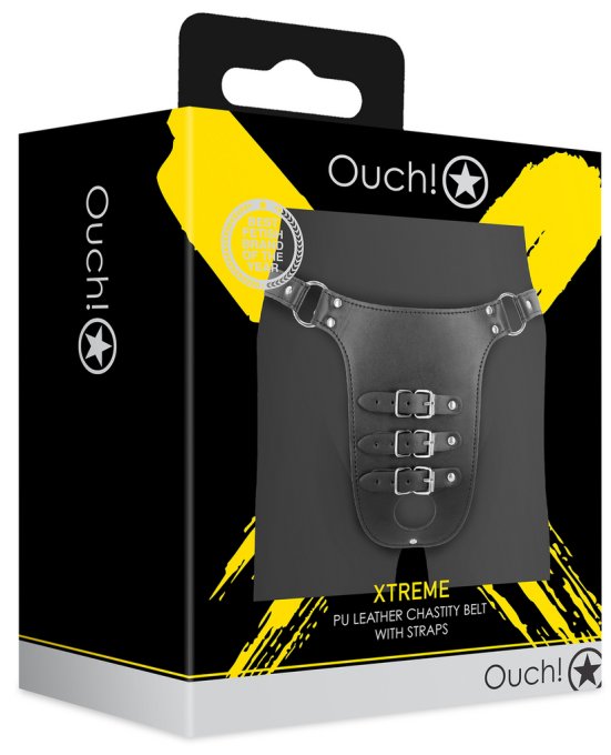 Ceinture de chasteté Belt Cock Noire