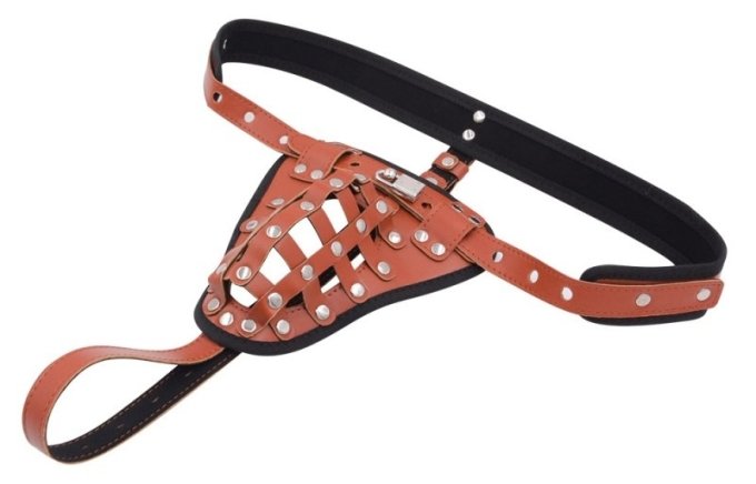 Ceinture de chasteté Belt Full Marron