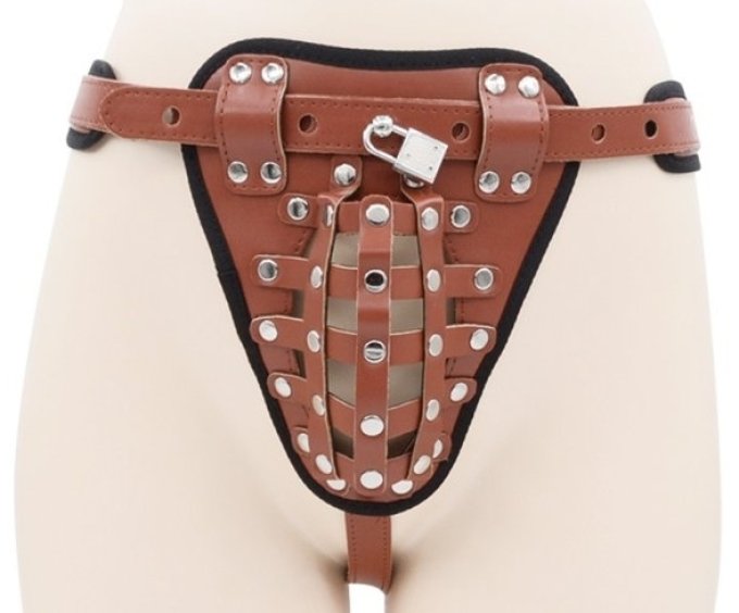 Ceinture de chasteté Belt Full Marron