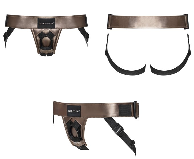 Ceinture Harnais pour Gode Strap-On-Me Bronze