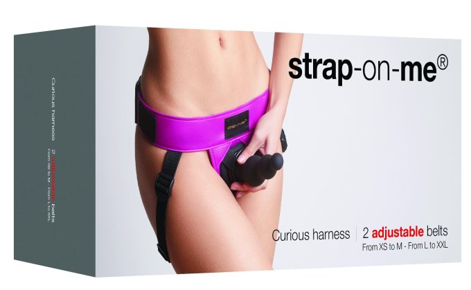 Ceinture Harnais pour Gode Strap-On-Me Rose foncé