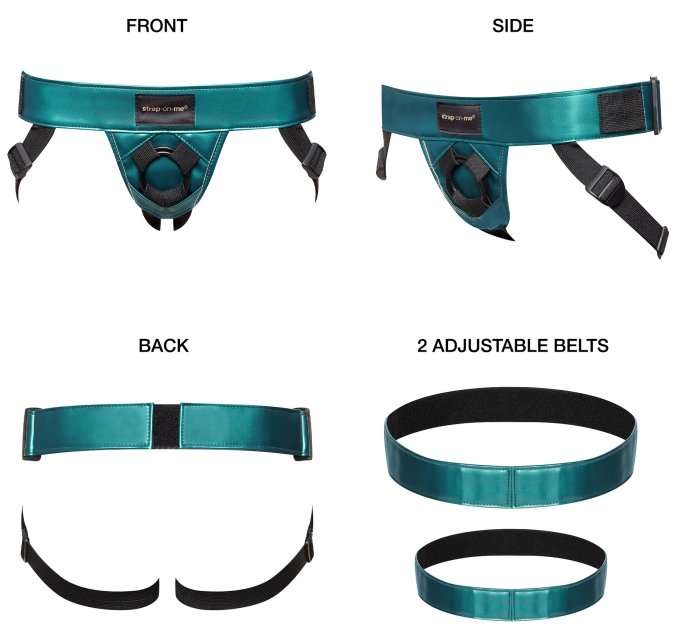 Ceinture Harnais pour Gode Strap-on-Me Vert