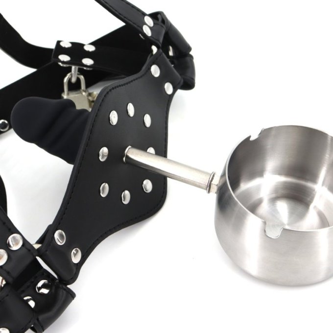 Cendrier Humain Humiliclop Inox