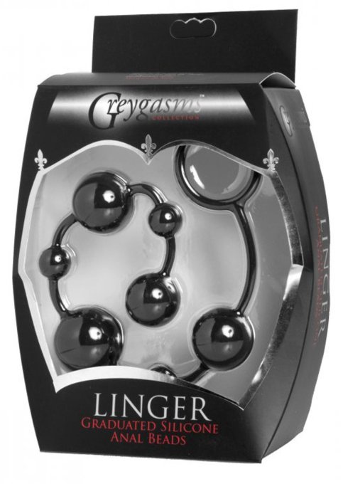 Chapelet anal Linger Silicone 28cm