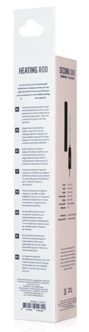 Chauffe-Masturbateur Heating Rod 13 x 2cm