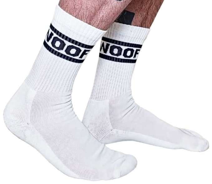Chaussettes blanches Woof Crew Socks