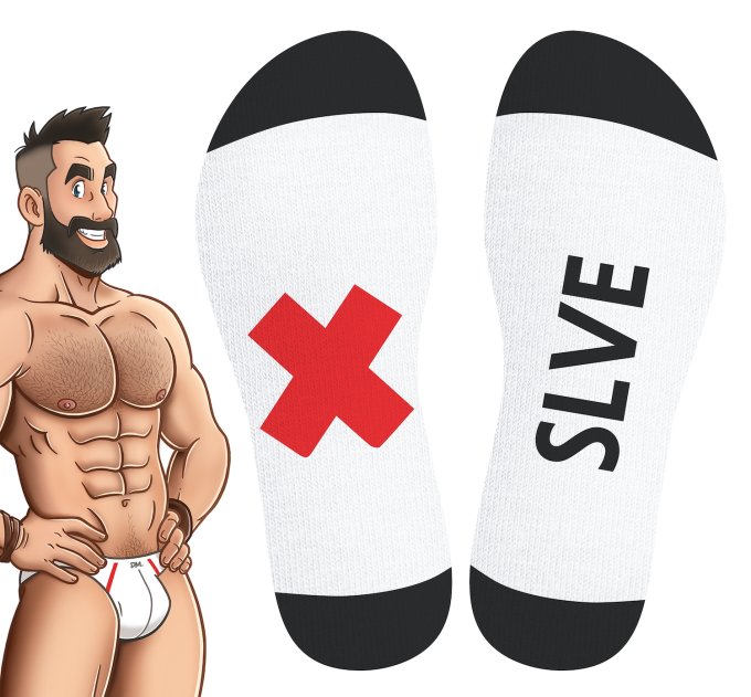 Chaussettes blanches Slve SneakXX