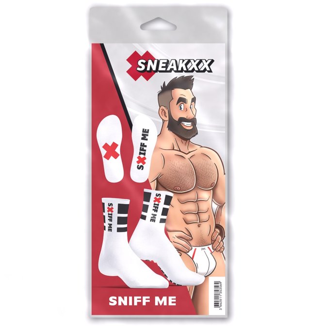 Chaussettes blanches Sniff Me SneakXX