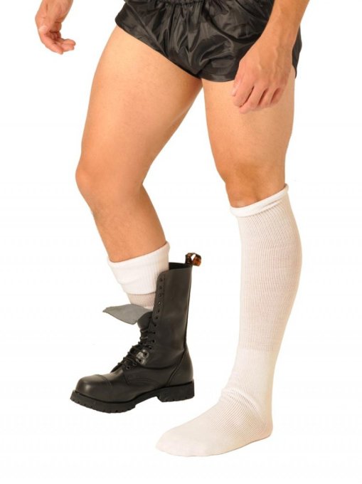 Chaussettes Boot Blanches