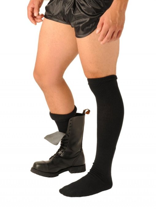 Chaussettes Boot noires