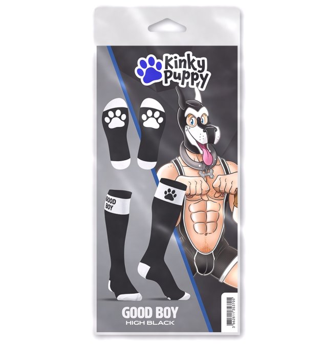 Chaussettes hautes Big Good Boy Noires
