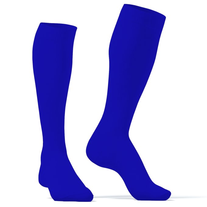Chaussettes Hautes COLORS SneakXX Bleues