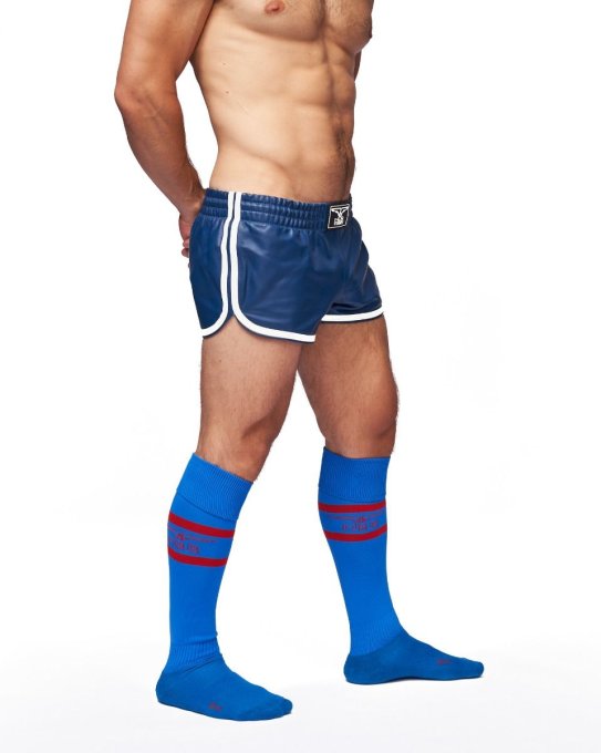Chaussettes hautes Urban Football Socks Bleu-Rouge