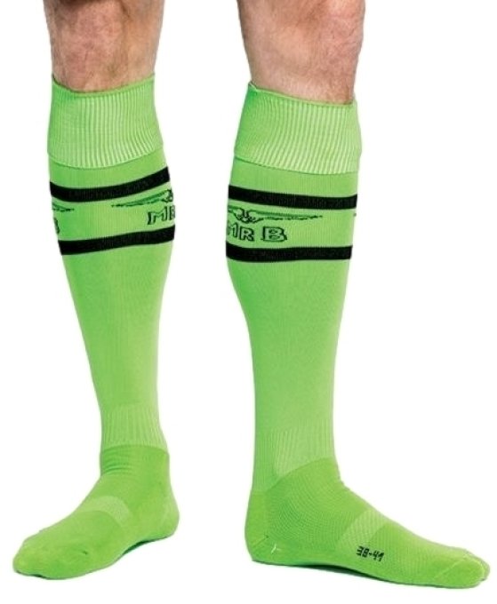 Chaussettes hautes Urban Football Socks Vert Neon